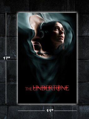 Undertone 2026 horror movie poster - 11x17 wall art print merch gift podcast